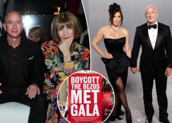 Jeff Bezos and Lauren Sánchez dropped $10M to co-host the Met Gala — and earn the big ‘Anna Wintour OK’: sources