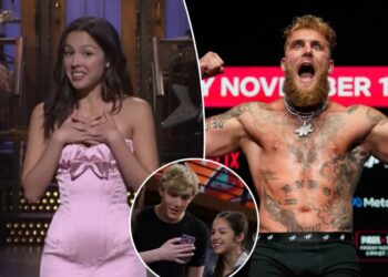 Olivia Rodrigo mocks former Disney co-star Jake Paul’s boxing career in ‘SNL’ monologue