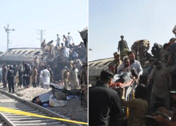 Deadly suicide blast rips through Pakistan train route, killing at least 23