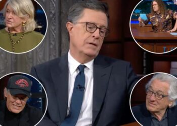Stephen Colbert answers his own ‘Questionert’ on the ‘Late Show’ with the help of A-list stars