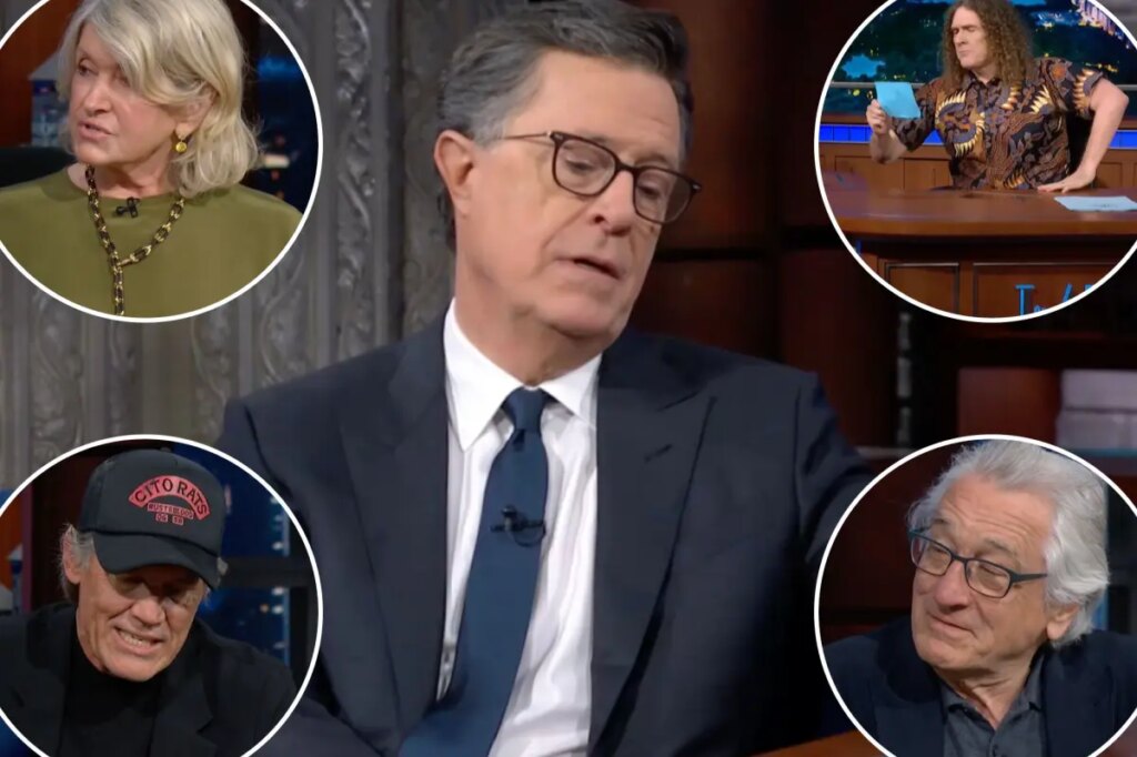 Stephen Colbert answers his own ‘Questionert’ on the ‘Late Show’ with the help of A-list stars