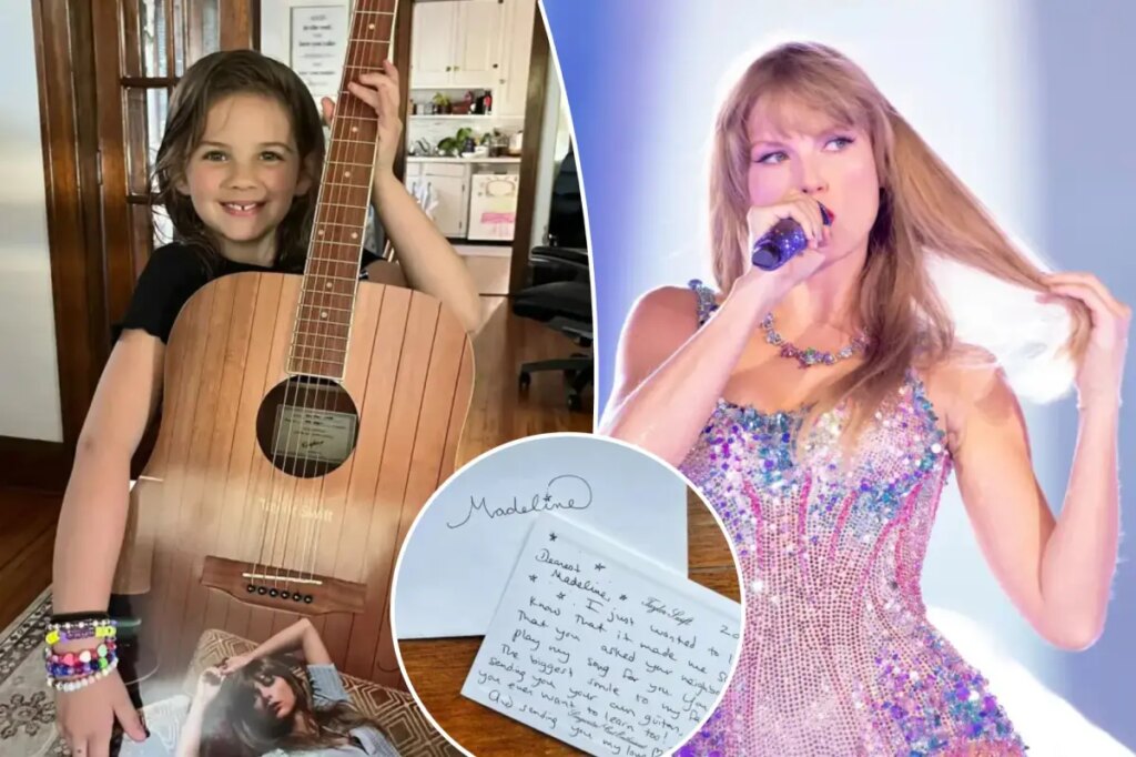 Taylor Swift surprises 8-year-old fan after viral video with musician neighbor reaches superstar