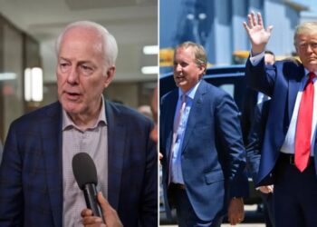 Sen. Cornyn insists he can overcome Trump endorsing primary rival Paxton