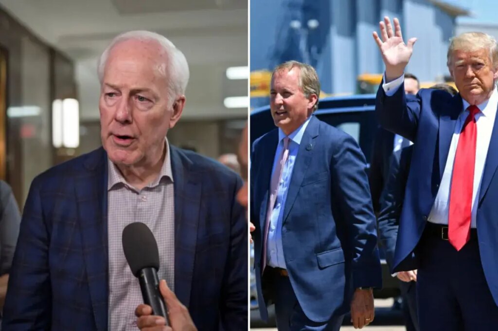 Sen. Cornyn insists he can overcome Trump endorsing primary rival Paxton