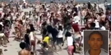 Rhode Island 18-year-old arrested in beach stabbing as hundreds of teens packed area