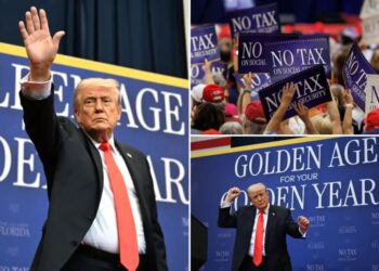 Trump hangs with seniors in Florida’s Villages – touts everything he’s done to make life more affordable