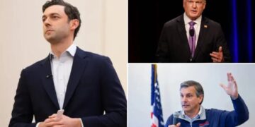 Democrat Jon Ossoff skates as Georgia GOP Senate primary drags on to runoff election 