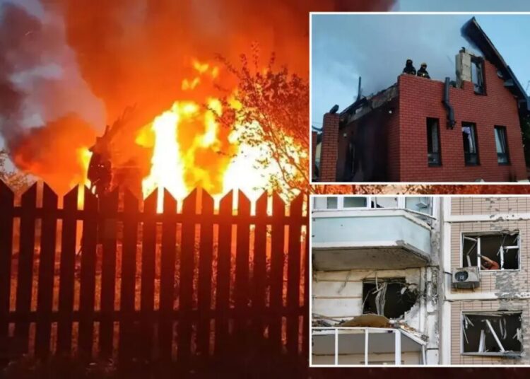 At least 4 people killed in largest Ukrainian drone strike on Moscow in months