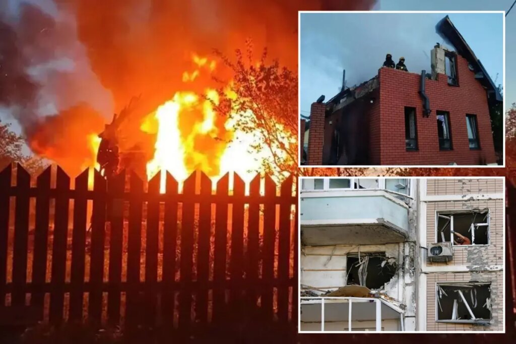 At least 4 people killed in largest Ukrainian drone strike on Moscow in months
