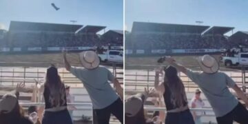 California dad accused of ‘stealing’ shirt from woman at rodeo divides the internet: ‘U snooze u lose’