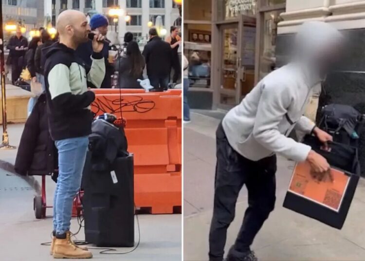 Chicago street performer Andrew David robbed in broad daylight while singing by teen in viral video