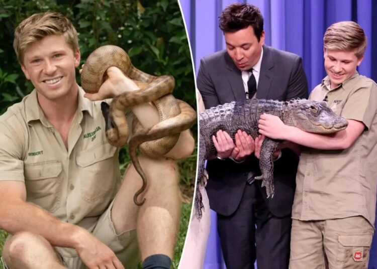 ‘DWTS’ winner Robert Irwin was ‘death rolled’ by a 14-foot crocodile he named after Jimmy Fallon
