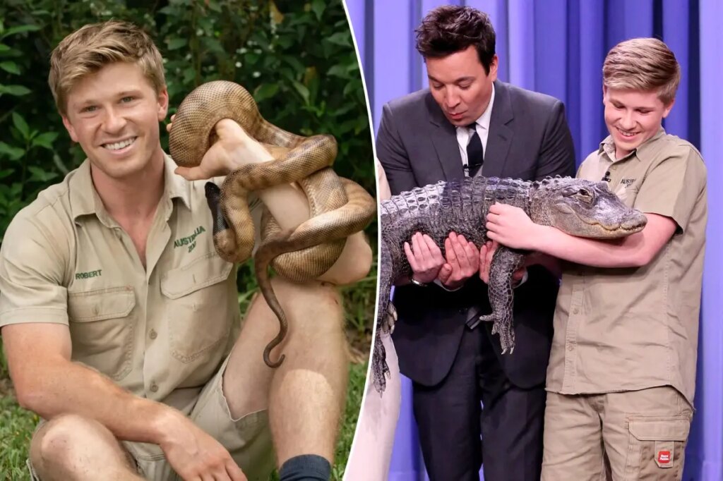 ‘DWTS’ winner Robert Irwin was ‘death rolled’ by a 14-foot crocodile he named after Jimmy Fallon