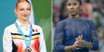 Olympic gymnast who took bronze from Jordan Chiles slapped with doping violation, suspension