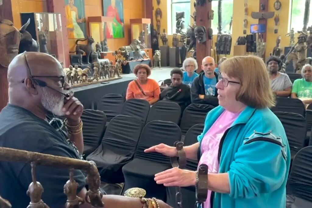 Louisville black history museum known for ‘shackling’ white visitors set to get $1M from taxpayers: ‘Peak white guilt theater’