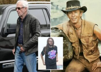 ‘Crocodile Dundee’ star Paul Hogan spotted after son arrested for domestic battery at actor’s home