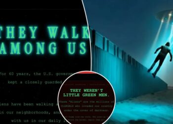 White House launches ‘Aliens.gov’ website: ‘They walk among us’ 