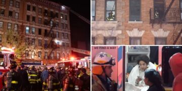 Three dead, more than a dozen injured in fire at Manhattan building