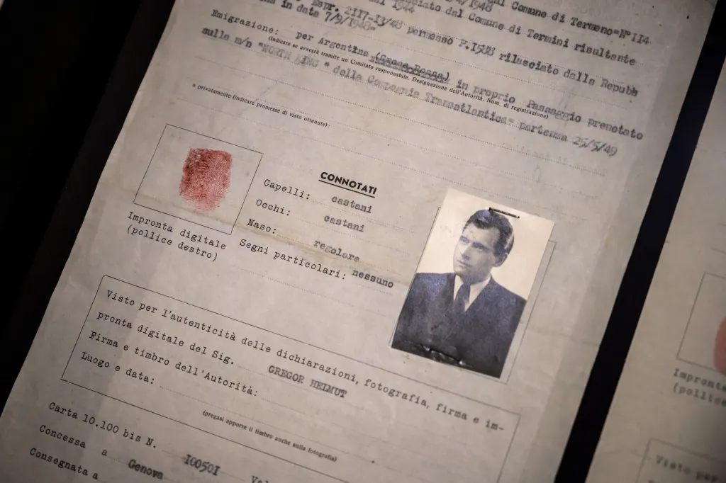 A 1949 passport issued to 
