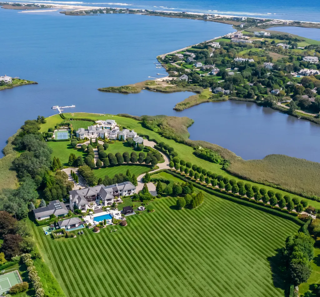 Leading the pack is 70 Cobb Lane in Water Mill, a 28,000-square-foot, 11-bedroom estate on a private peninsula on Mecox Bay asking $2.5 million for the Memorial Day to Labor Day stretch.
