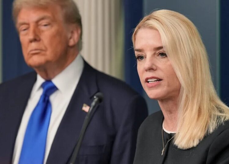 Pam Bondi diagnosed with thyroid cancer following her removal from the DOJ