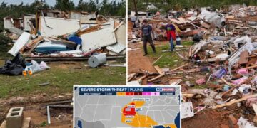 Severe thunderstorms with hail, damaging winds return to Plains through Mother’s Day as tornado threat looms