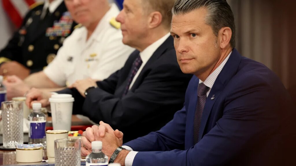 Senator rebukes Pete Hegseth’s fixation on ‘culture wars’ during hearing