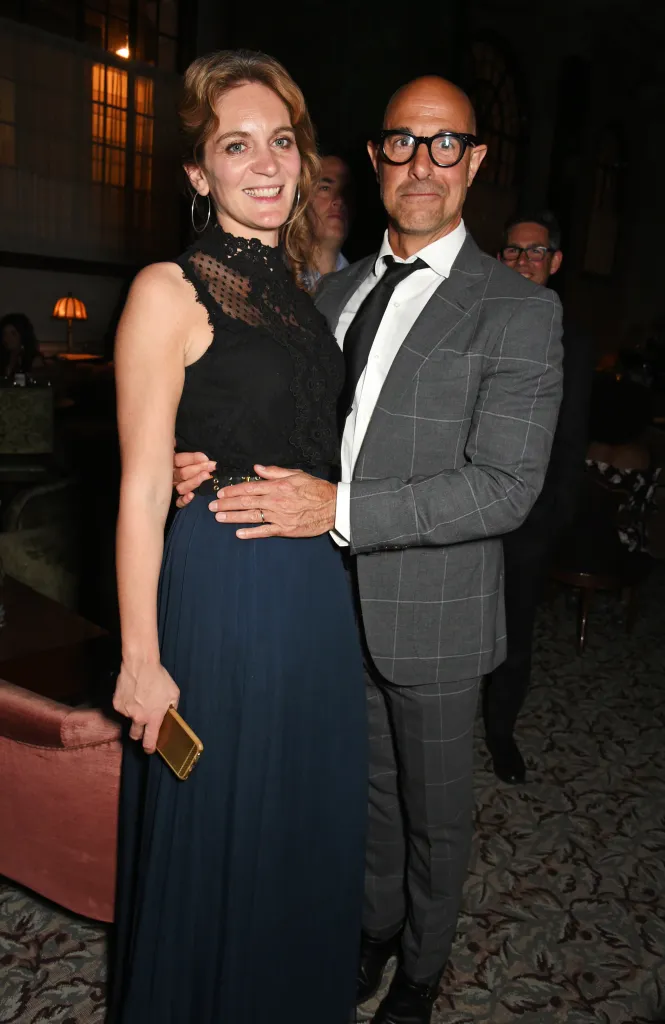 Felicity Blunt and Stanley Tucci attending the launch of The Ned, London.