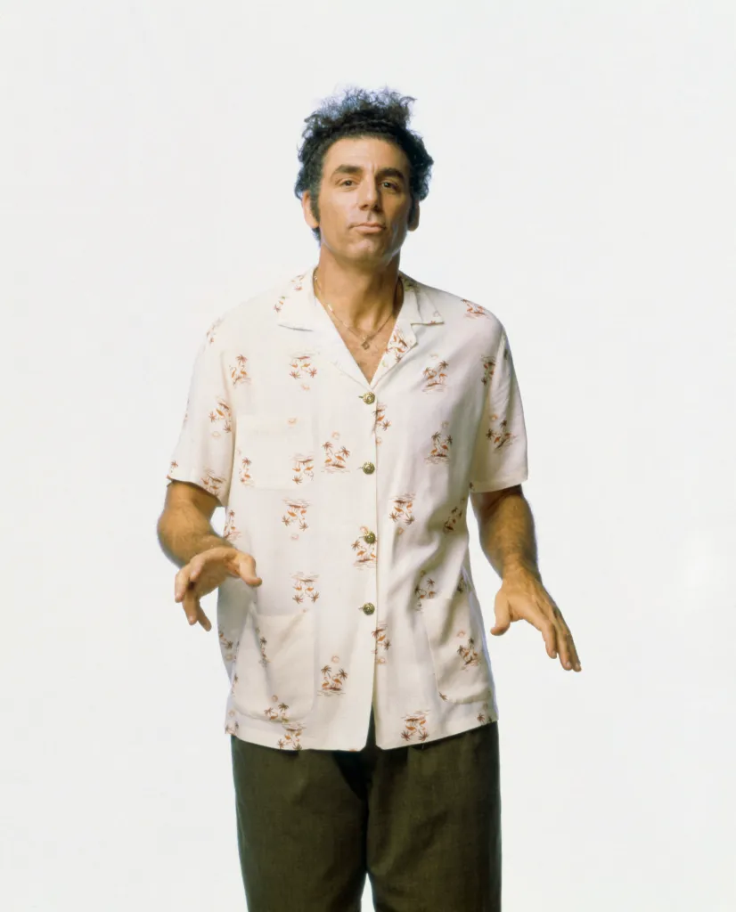 Michael Richards as Cosmo Kramer from the sitcom 