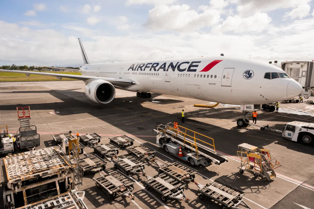 An Air France flight was blocked from entering US airspace and instead diverted to Canada.