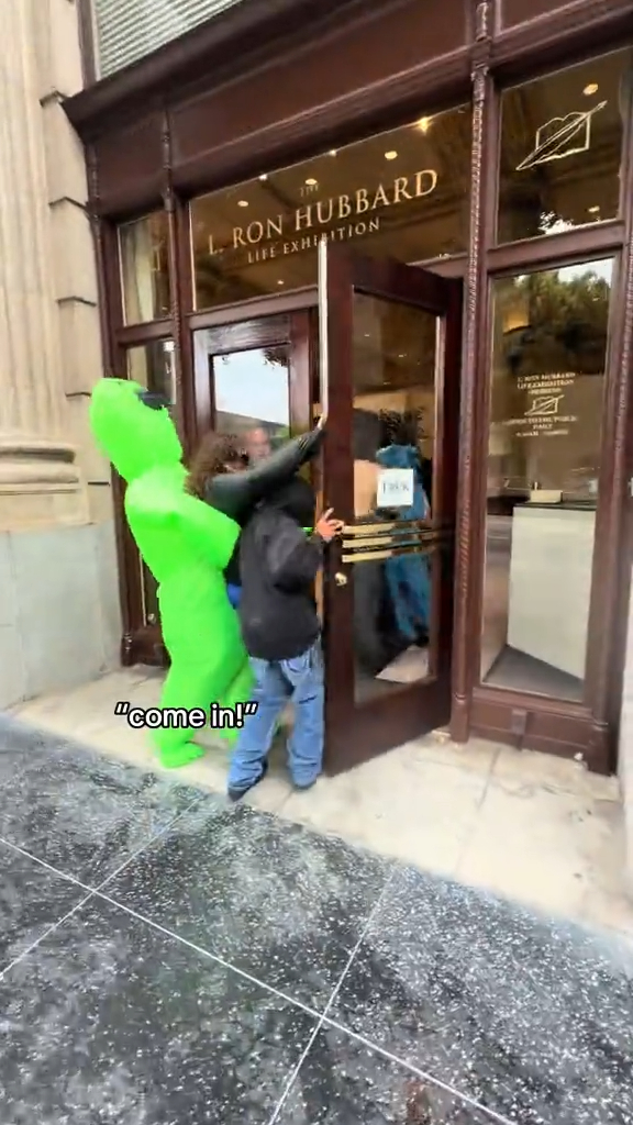 Participants film themselves “speedrunning” through the building, or aiming to complete a task as fast as possible.