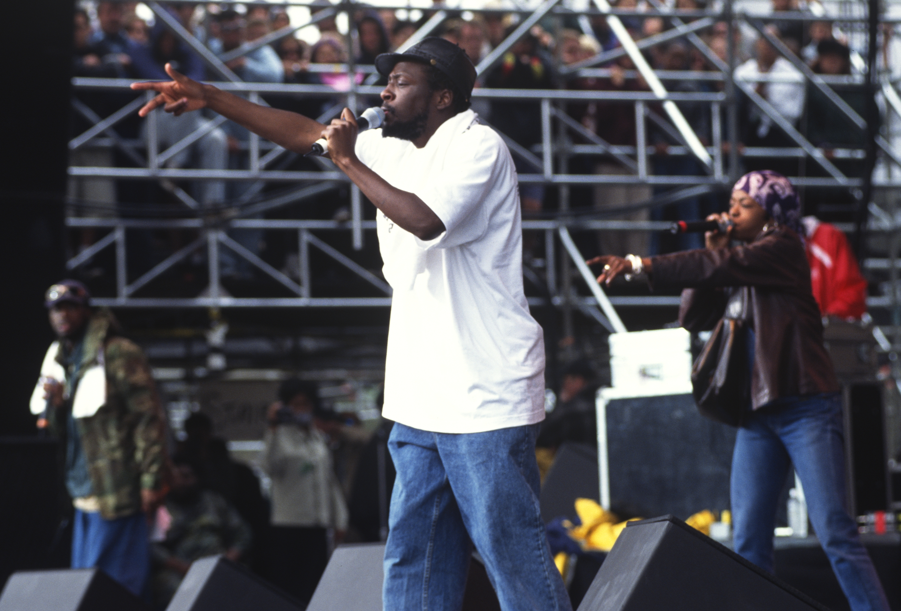 Pras Michel performs in San Francisco in 1996