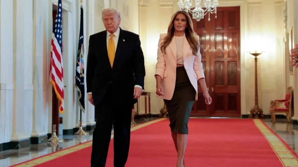 Speculation swirls as first lady absent from Beijing summit