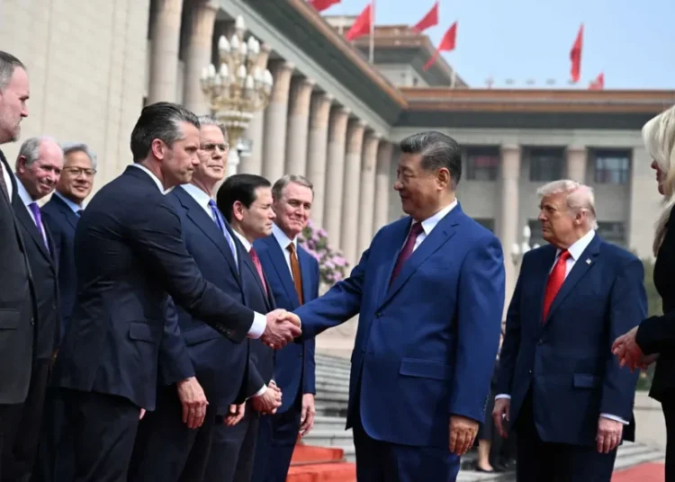 ‘Appalling’ director’s surprise appearance during Trump’s China trip incenses analyst