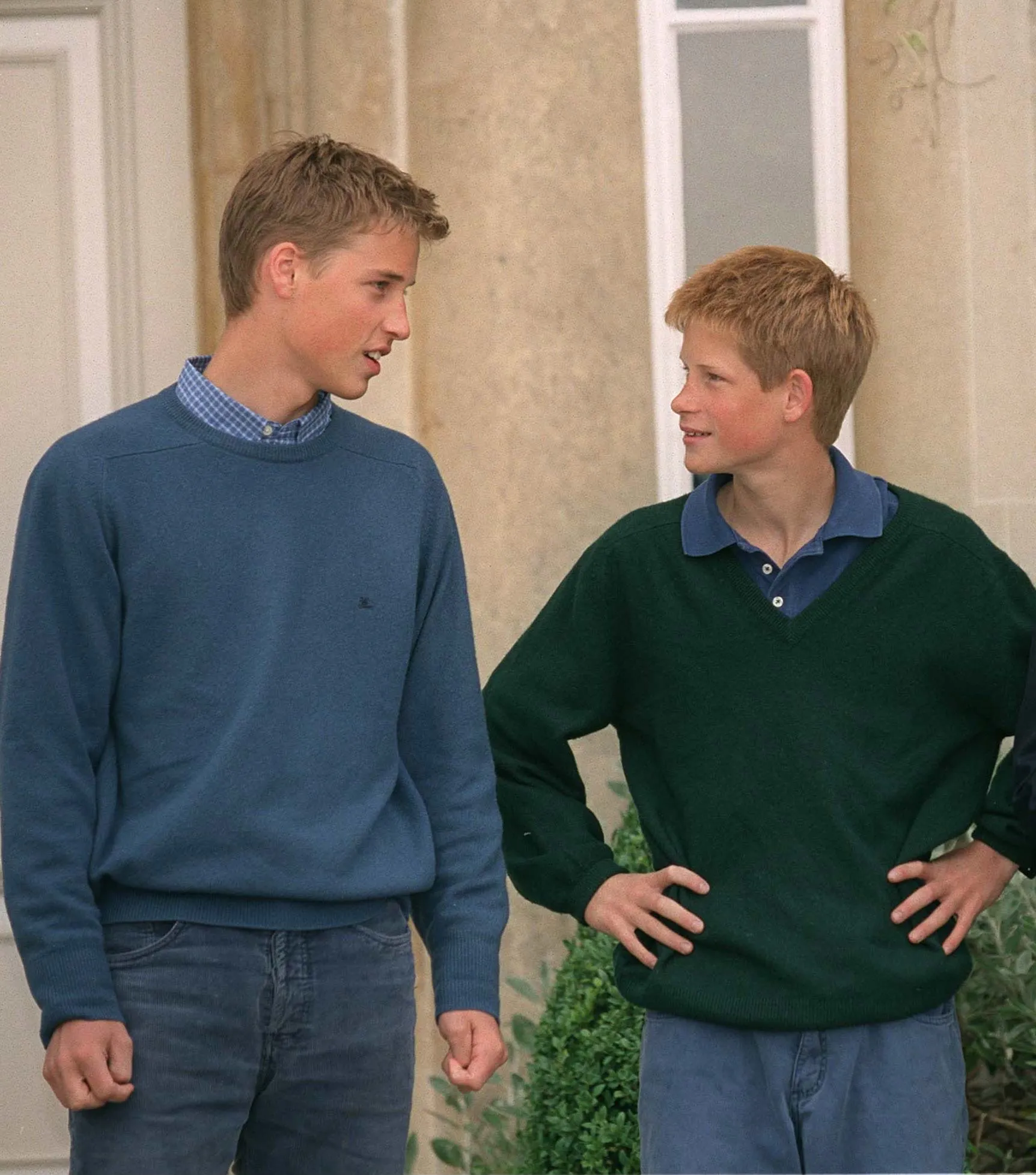 Prince William and Prince Harry.
