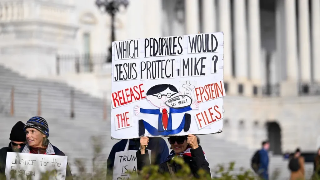 Epstein survivor condemns Trump DOJ failure in fiery testimony