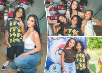 Inside Kim Kardashian’s son Psalm’s extravagant Pokémon-themed 7th birthday party