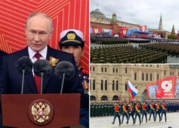 Putin attends scaled-back WW2 victory parade as worries deepen over Ukraine war 