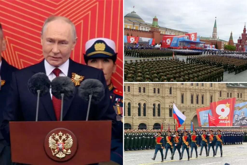 Putin attends scaled-back WW2 victory parade as worries deepen over Ukraine war 