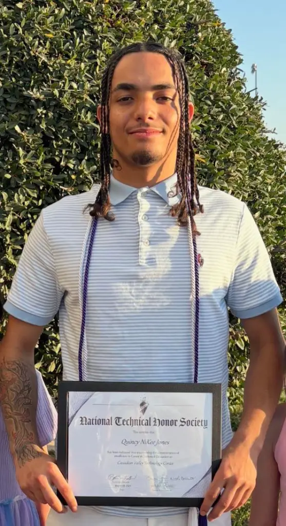 Quincy Jones, 19, was one of the four occupants alleged killed by the illegal immigrant.