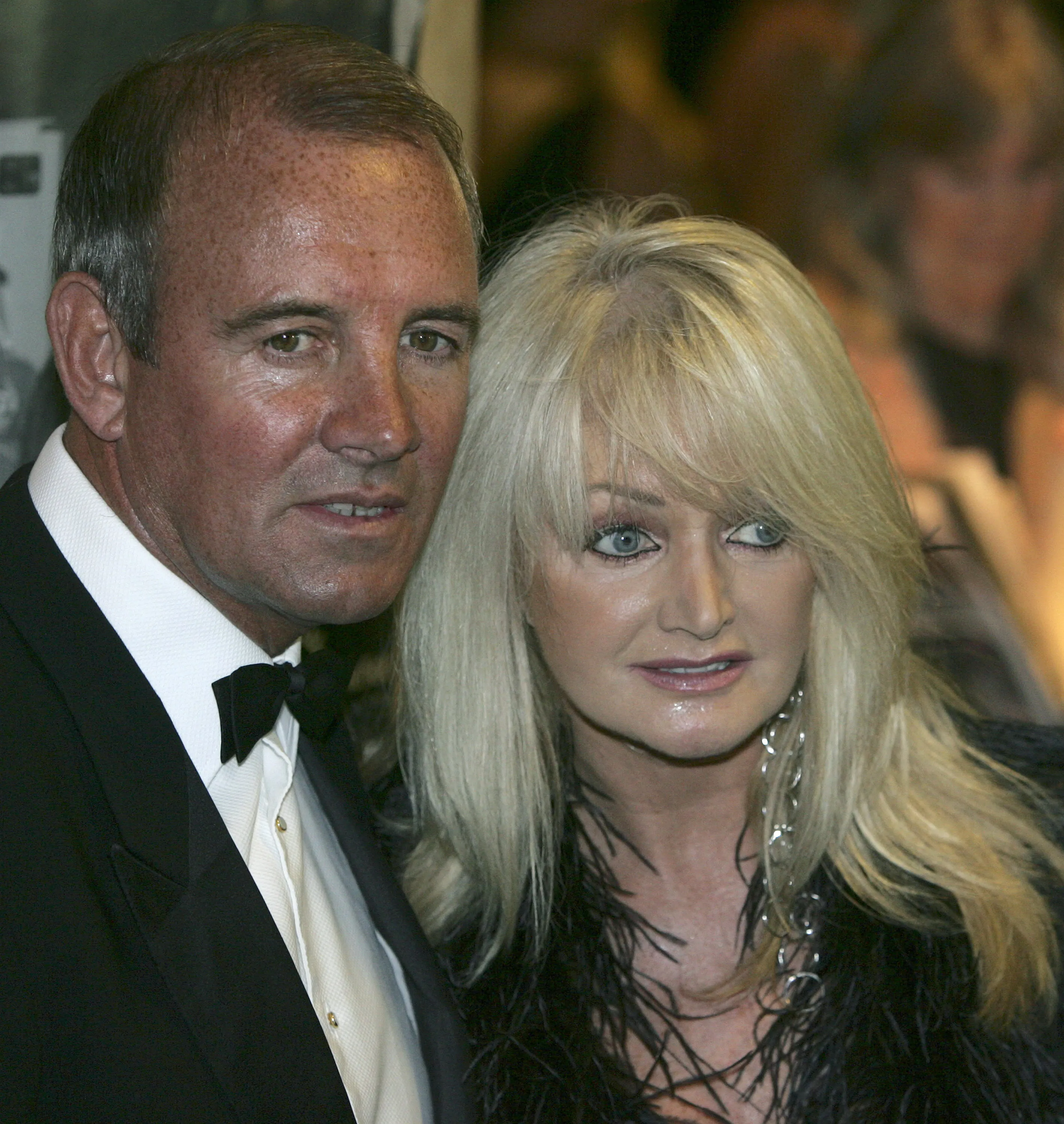 Bonnie Tyler and Robert Sullivan arriving at the 'Adopt-A-Minefield' Benefit Gala.