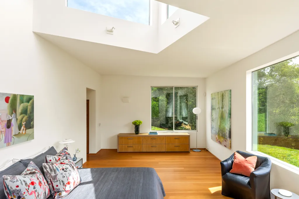 There are plenty of spaces for lounging.