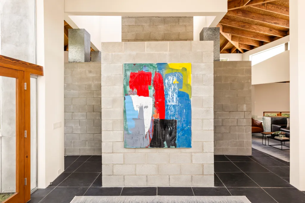 In Thousand Oaks, this residence is its own work of art.