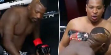 Ray J gets brutally knocked out in MMA match months after claiming he didn’t have long to live