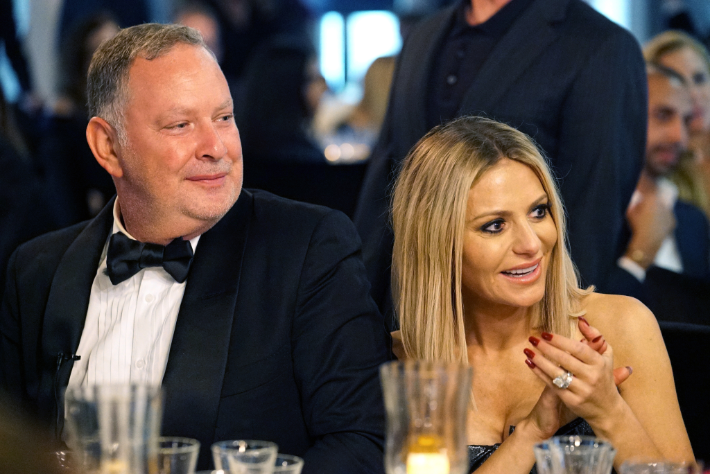 Paul Kemsley and Dorit Kemsley at a formal event.