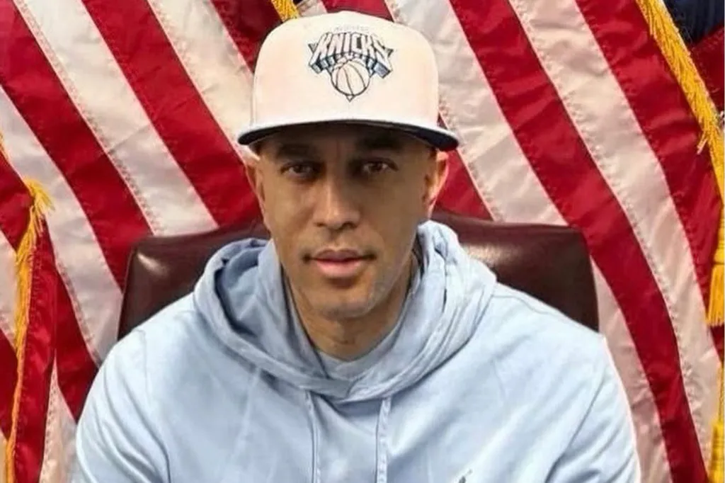 House Minority Leader Hakeem Jeffries was brutally mocked across social media Wednesday after he posted what was meant to be an image celebrating the New York Knicks' return to the NBA Finals after a 27-year absence.