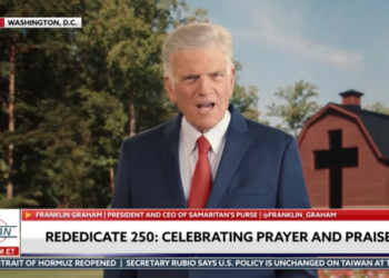 Reverend stuns with speech at Trump’s ‘Rededicate 250’ event: ‘Shocking!’