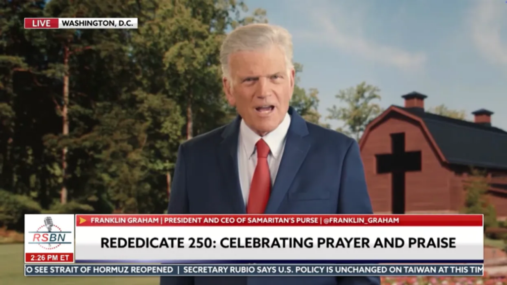 Reverend stuns with speech at Trump’s ‘Rededicate 250’ event: ‘Shocking!’