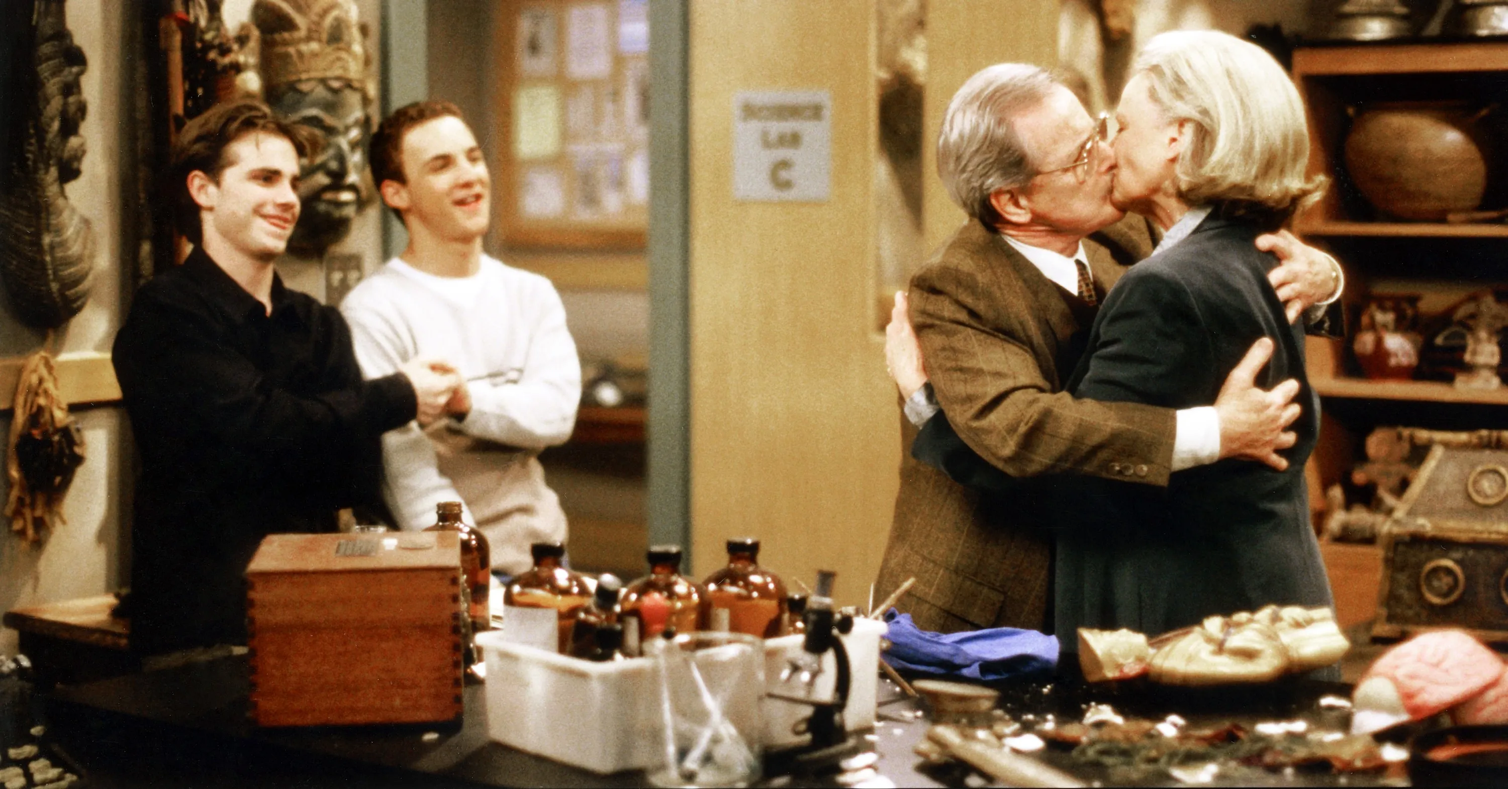 Rider Strong, Ben Savage, William Daniels, Bonnie Bartlett.