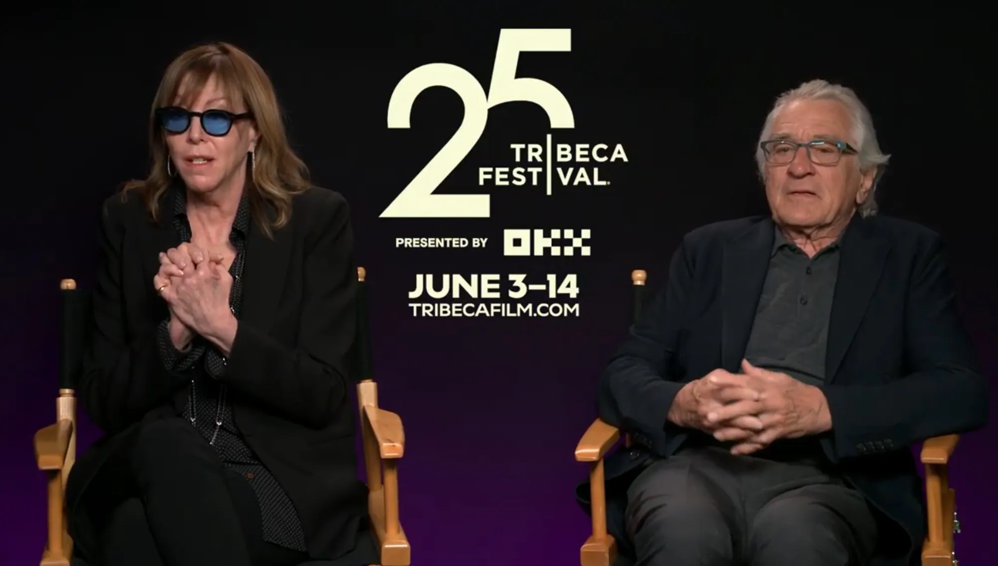 Jane Rosenthal and Robert De Niro.